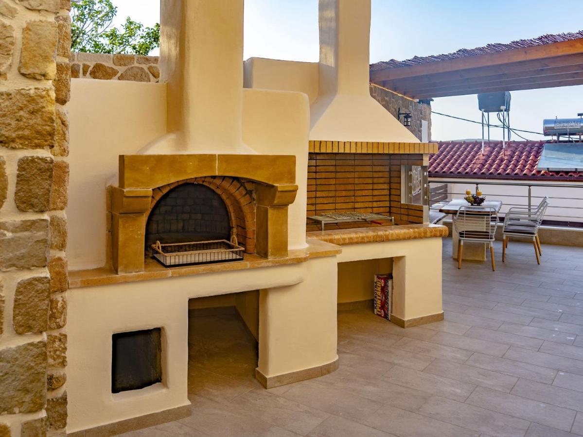 Aggel'S House - Stone House - Private Pool - Courtyard - Countryside Views Villa Kato Episkopi Bagian luar foto
