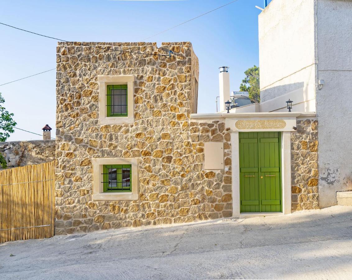 Aggel'S House - Stone House - Private Pool - Courtyard - Countryside Views Villa Kato Episkopi Bagian luar foto