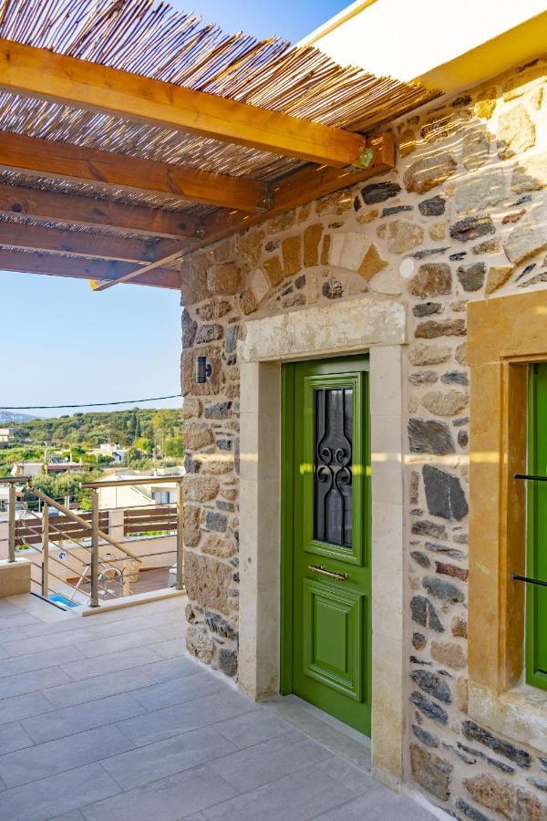 Aggel'S House - Stone House - Private Pool - Courtyard - Countryside Views Villa Kato Episkopi Bagian luar foto
