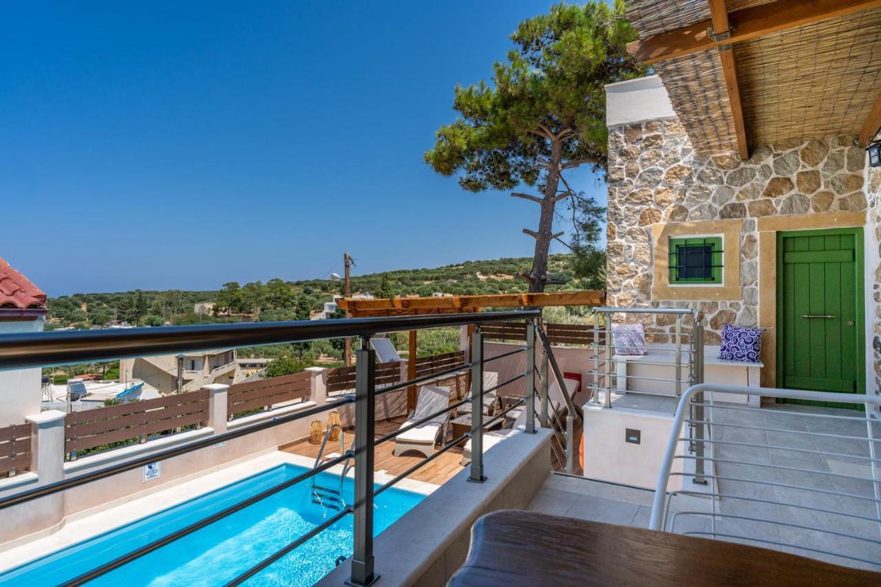 Aggel'S House - Stone House - Private Pool - Courtyard - Countryside Views Villa Kato Episkopi Bagian luar foto